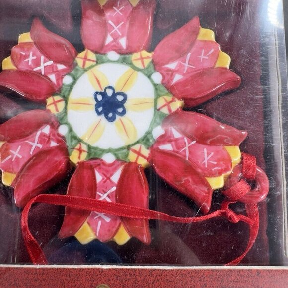 Villeroy and Boch Ornament Scandinavian Christmas  Rosemahl Style New In Box - Picture 4 of 9